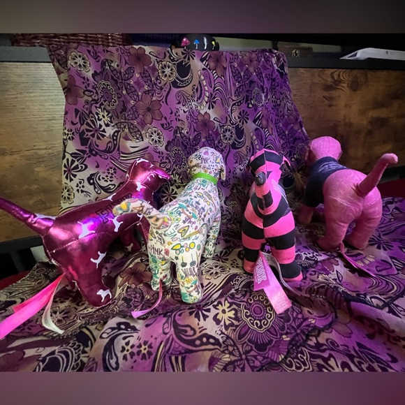Vintage PINK Victoria’s Secret Dog plush’s - Picture 2 of 7